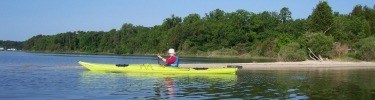 Kayaking by Monroe Bay Colonial Beach